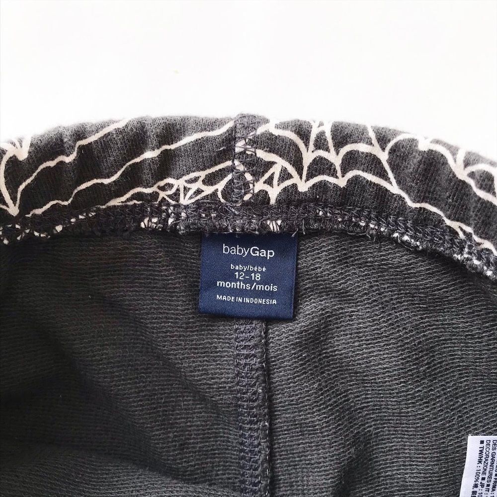 BABygap spider web joggers VGUC 12-18 months - Picture 3 of 4